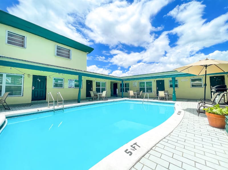 The Clevelander pool at Hollywood Beach Hotels